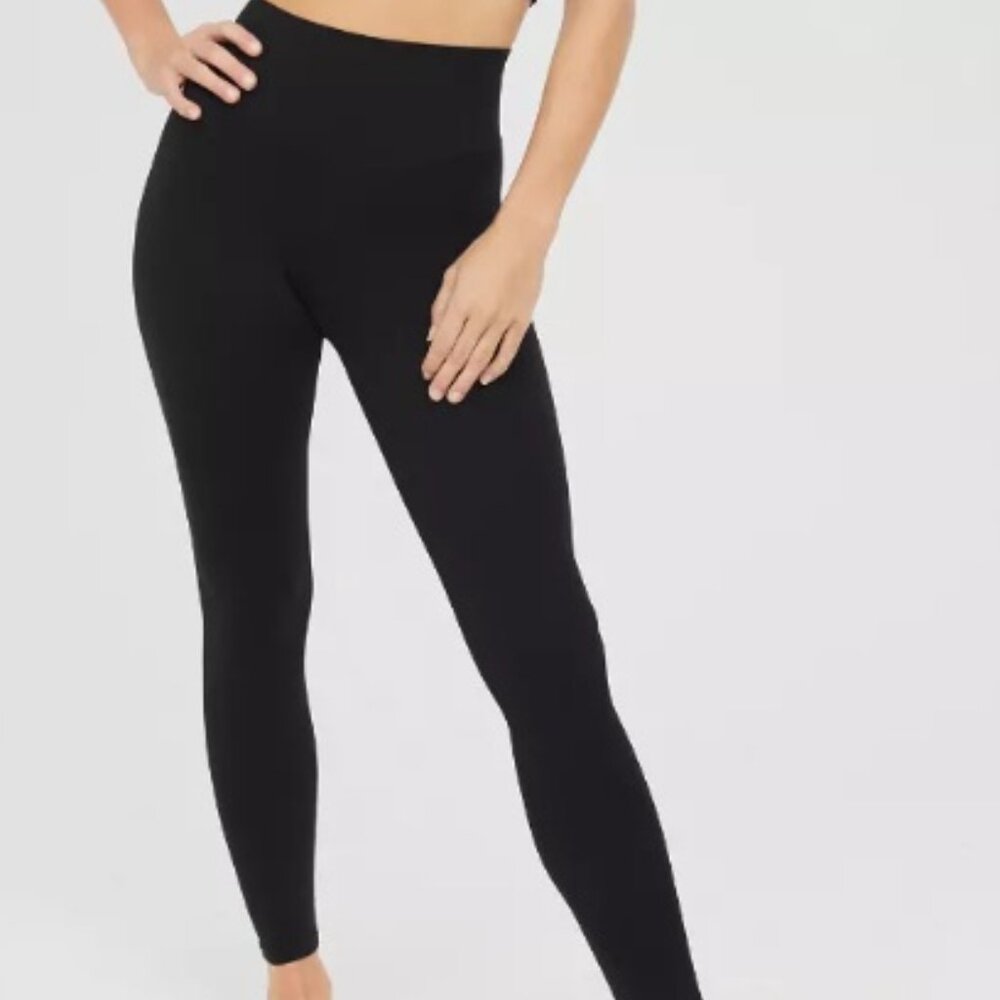 OFFLINE By Aerie Real Me Xtra High Waisted Hold Up! Legging - Small - NWT BLK